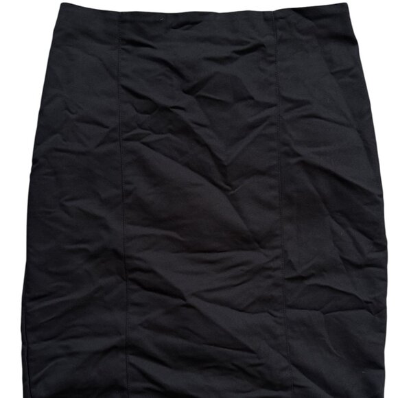 Van Heusen Black Pencil Skirt - Size 8 - Picture 2 of 7